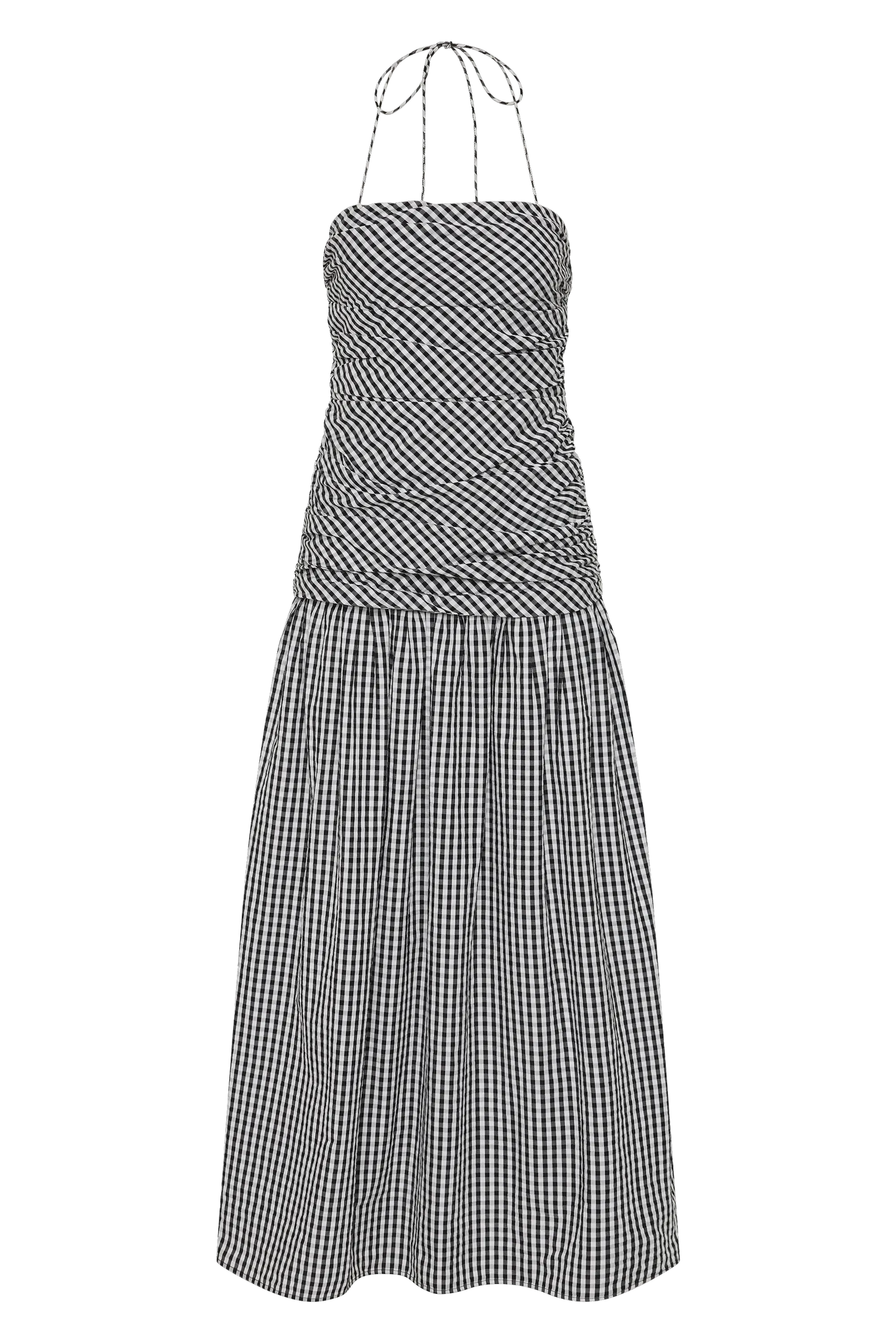 Vento Midi Dress-BLACK-2-CLOTHINGDRESSCASUAL-FAITHFULL
