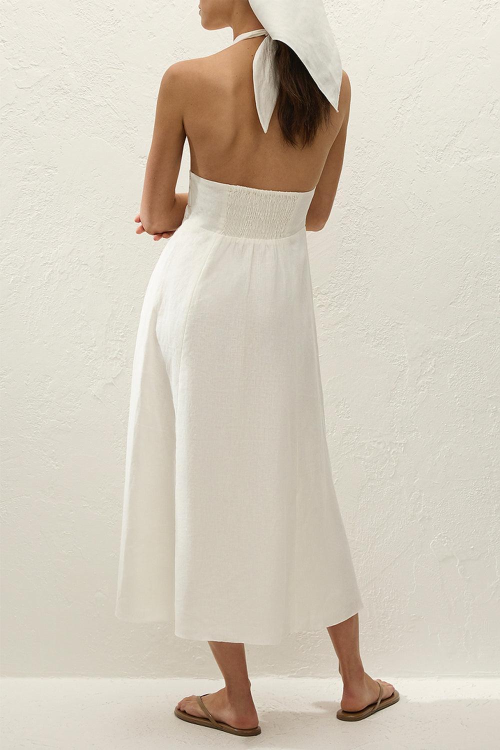 Bianca Midi Dress-WHITE-2-CLOTHINGDRESSCASUAL-FAITHFULL