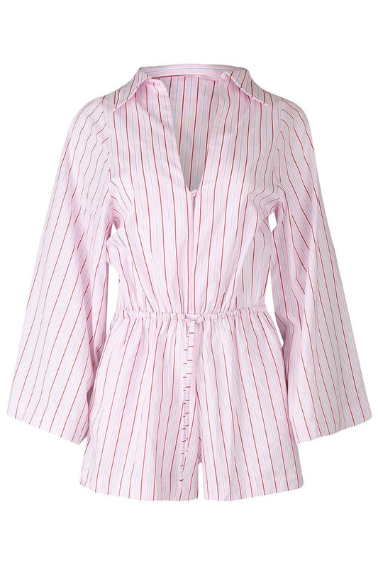 Aksel Playsuit - Fiori Stripe Palazzo-STRIPE-2-CLOTHINGPANTSHORT-FAITHFULL