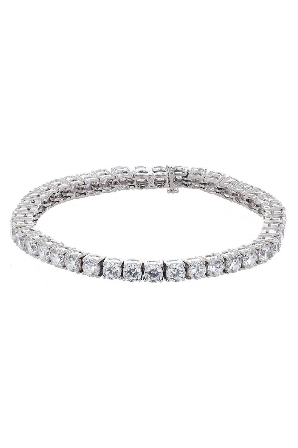 White Tennis Bracelet-WHITE-JEWELRYBOUTIQUEBRACELET O-FANTASIA by DESERIO