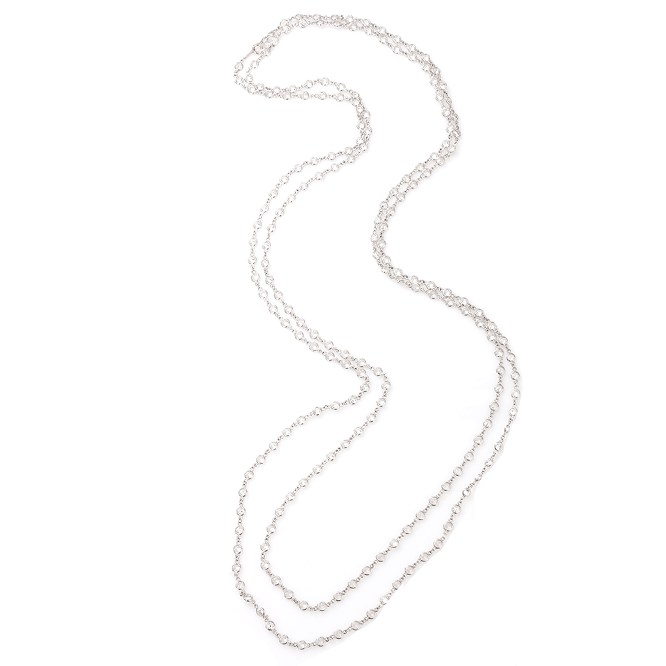 FANTASIA by DESERIO-Many Stone Necklace-CZ