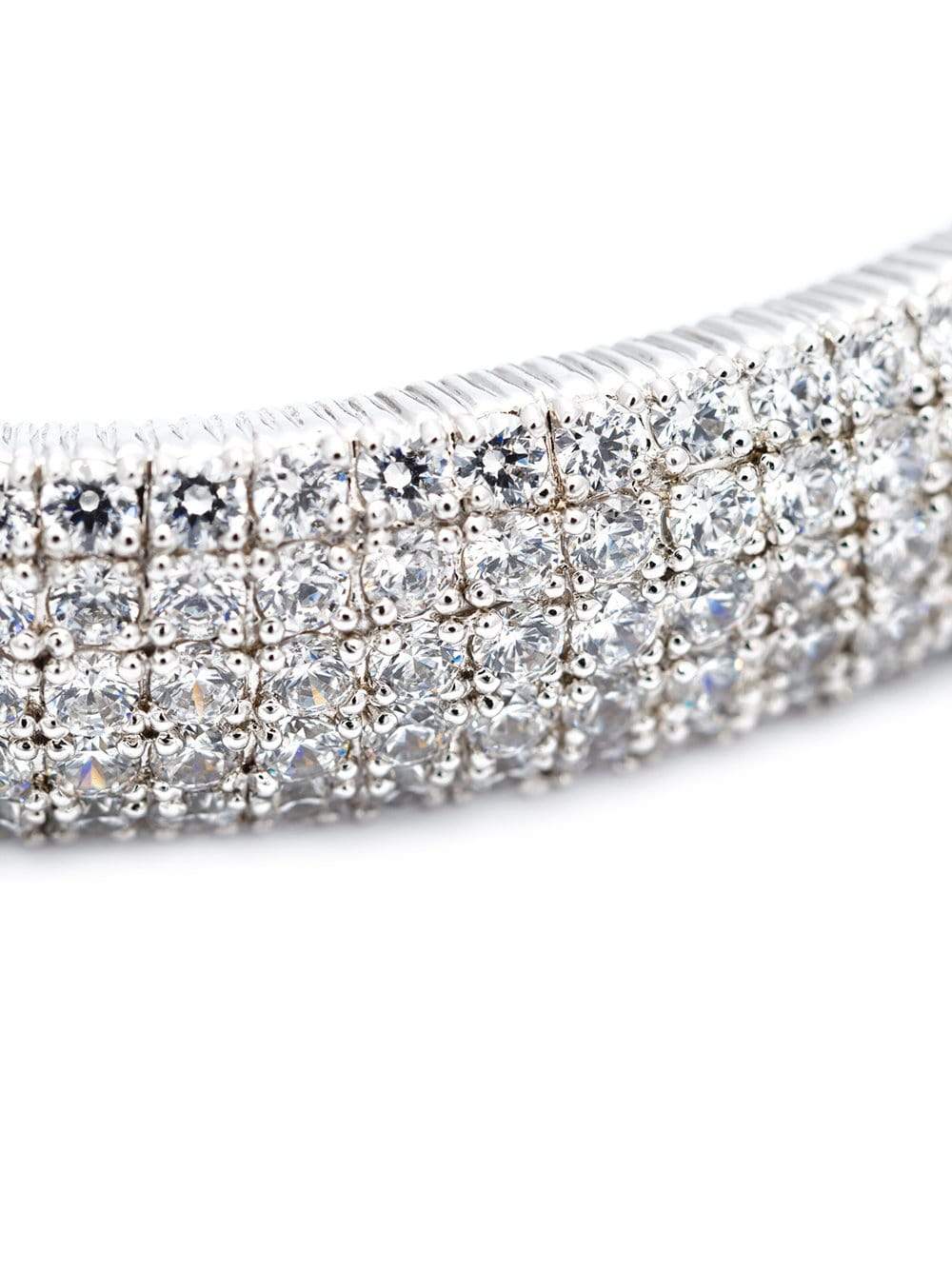 FANTASIA by DESERIO-Small Pave Cuff-W-CZ