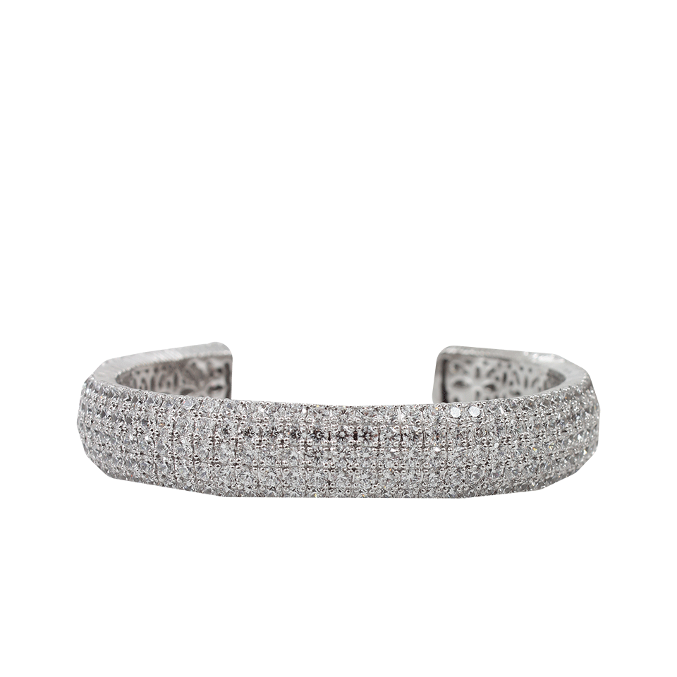 FANTASIA by DESERIO-Small Pave Cuff-W-CZ