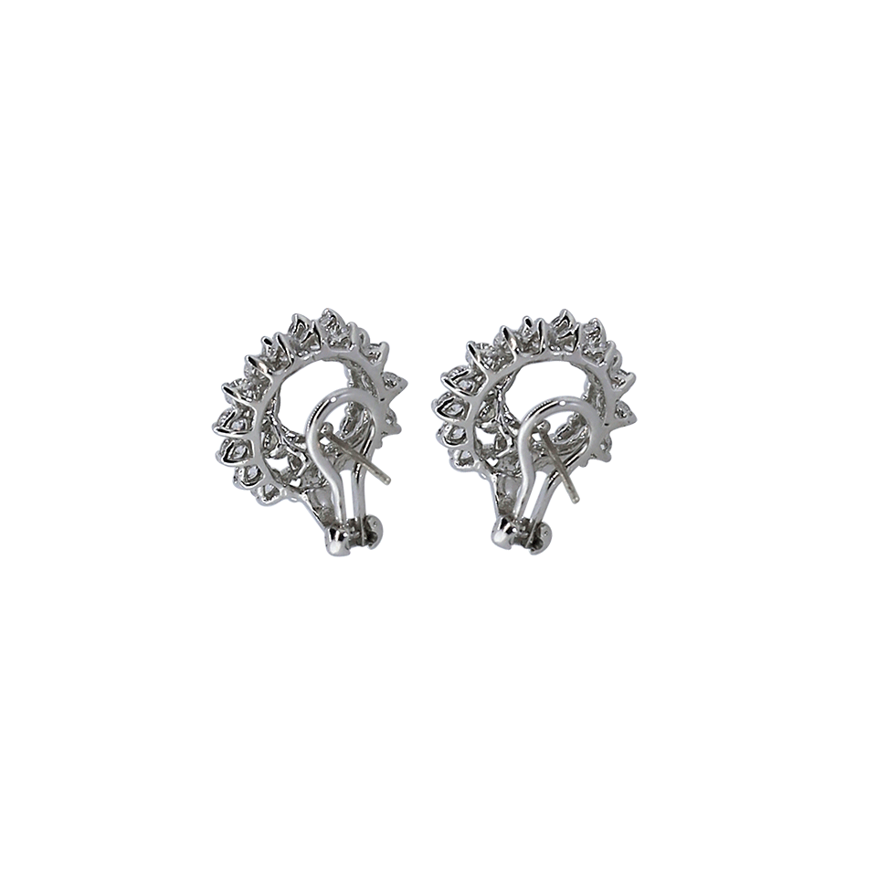 FANTASIA by DESERIO-Small Swirl Earrings-CZ