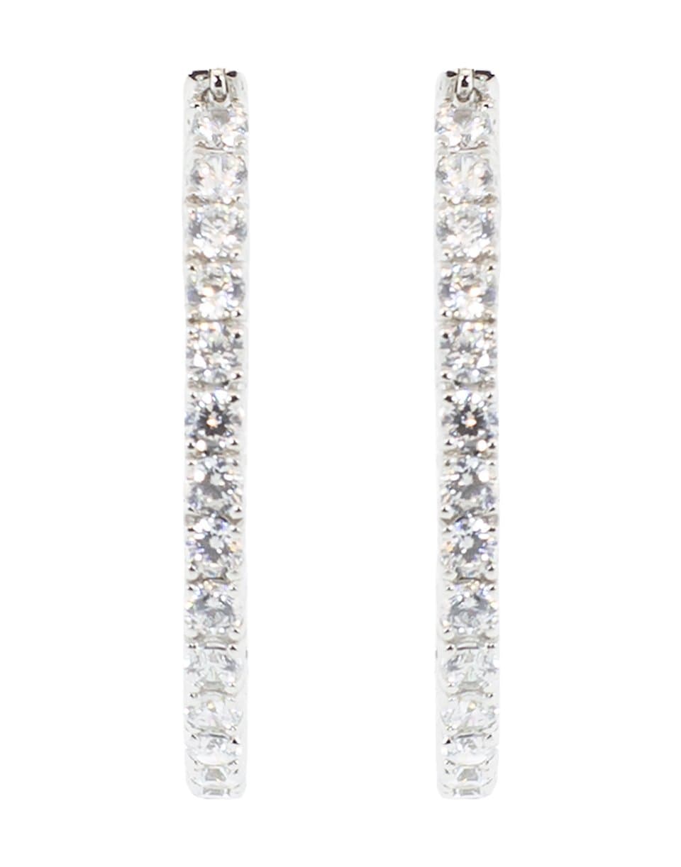 FANTASIA by DESERIO-Hoop Earrings-W V CZ