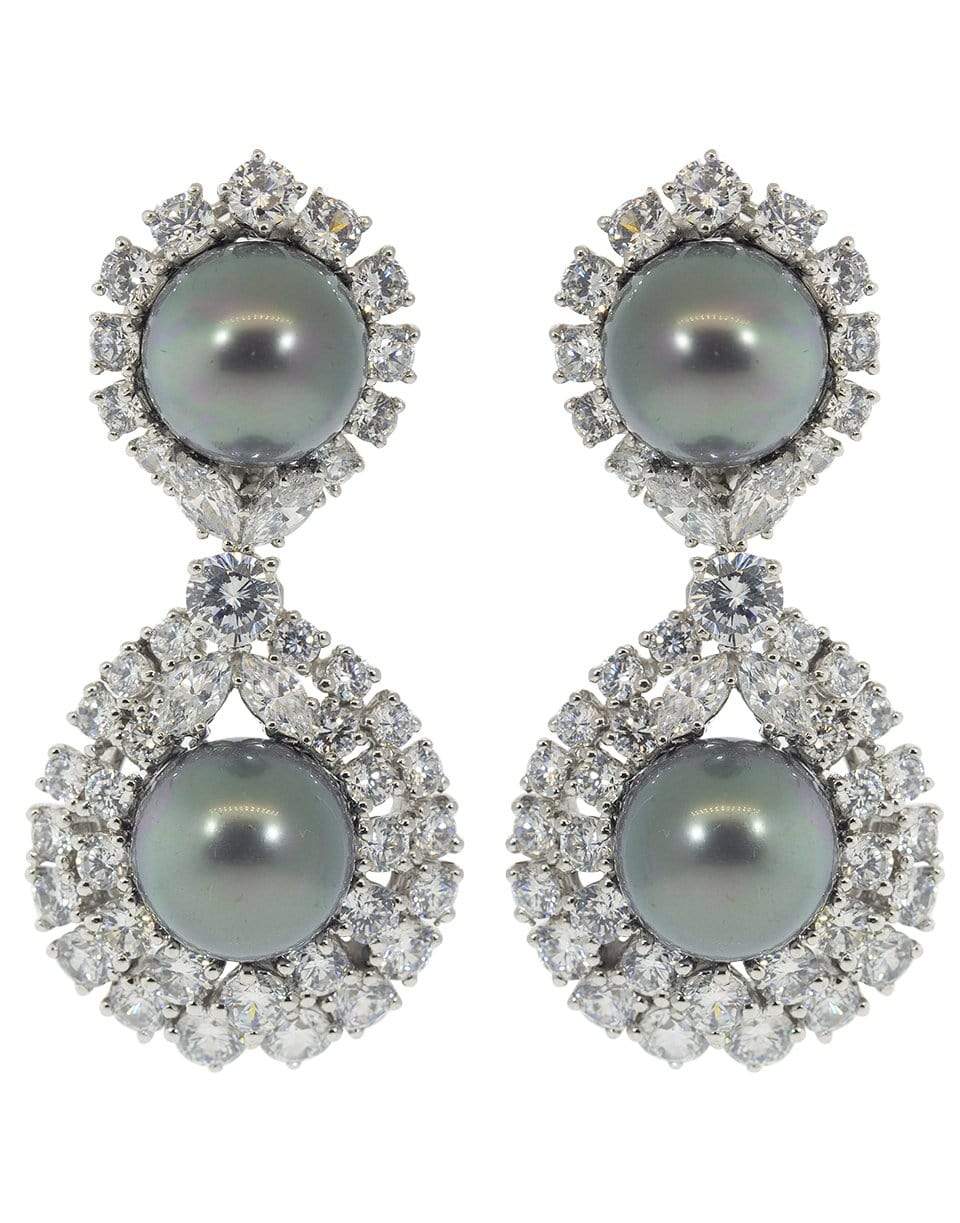 FANTASIA by DESERIO-Pearl Drop Earrings-W VPRLCZ