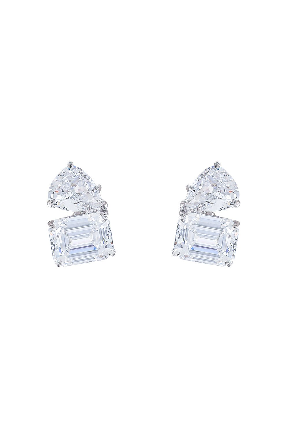 FANTASIA by DESERIO-Moi et Toi Earrings-WHITE