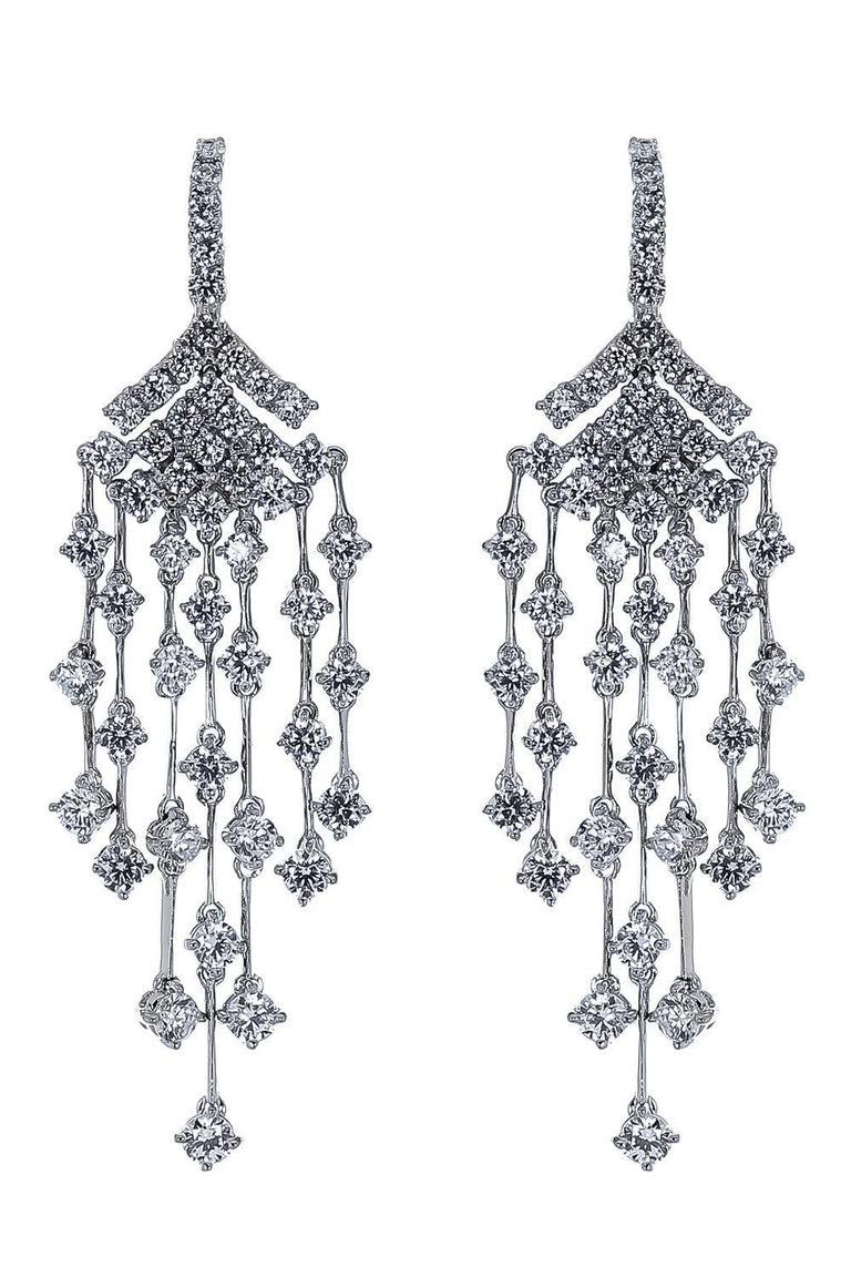 Multi Drop Chandelier Earrings