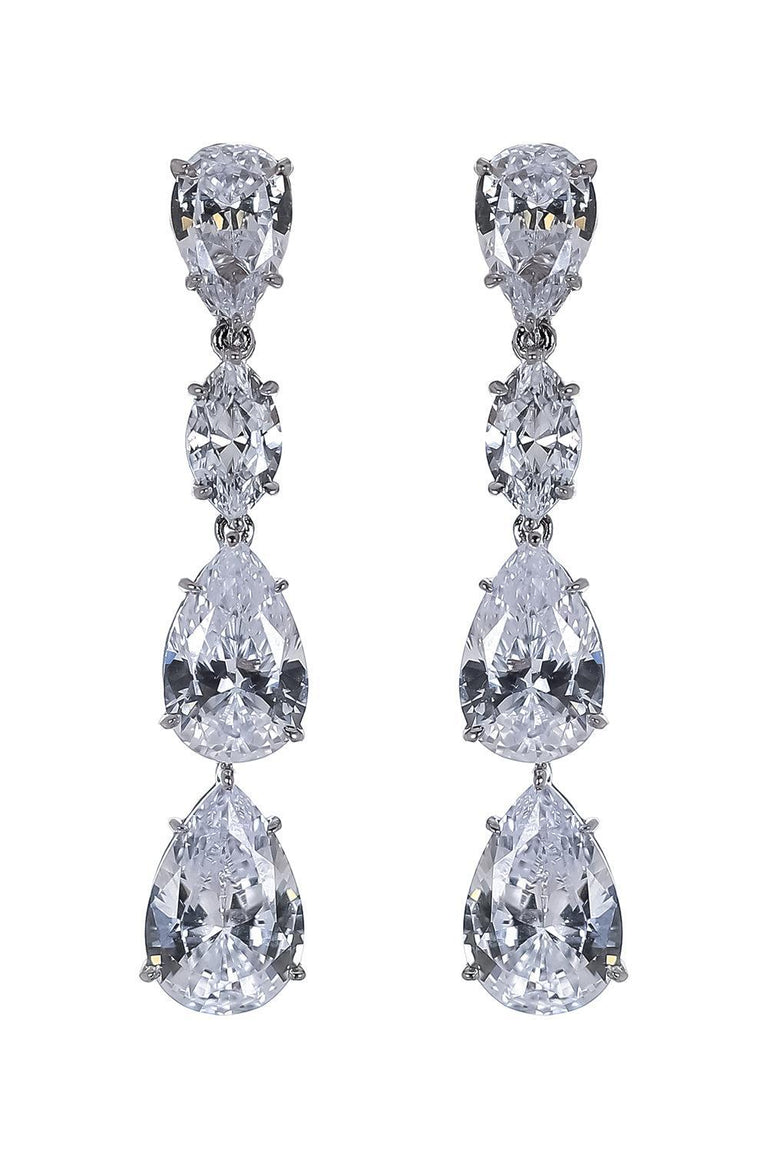 Pear Marquise Drop Earrings