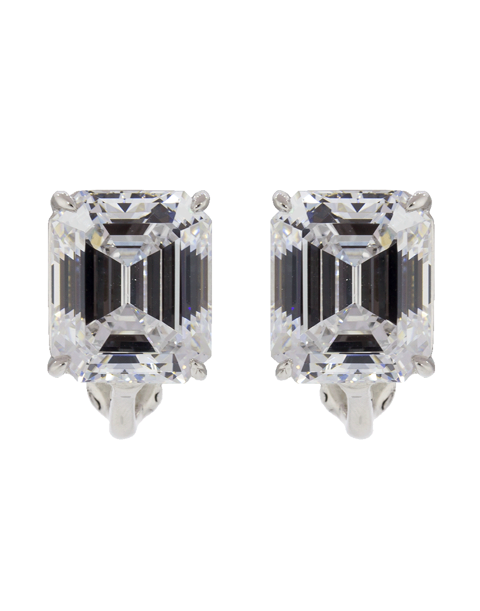 FANTASIA by DESERIO-Cubic Zirconia Stud Earrings-WHTGLD