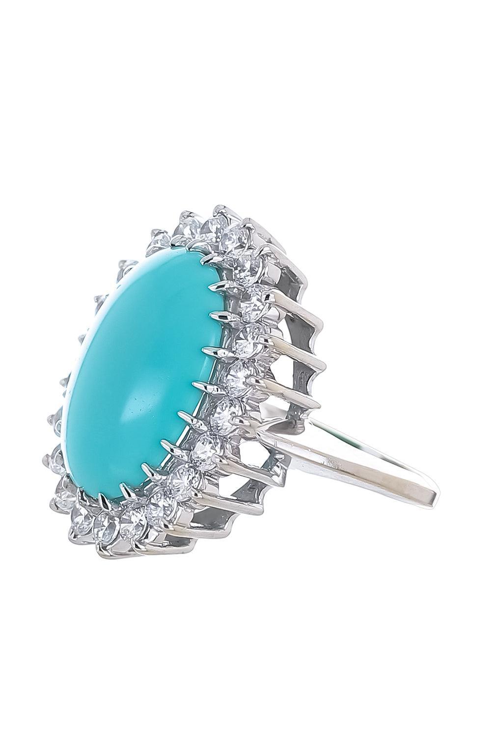 Blue White XL Ring-WHITE-6.25-JEWELRYBOUTIQUERING-FANTASIA by DESERIO