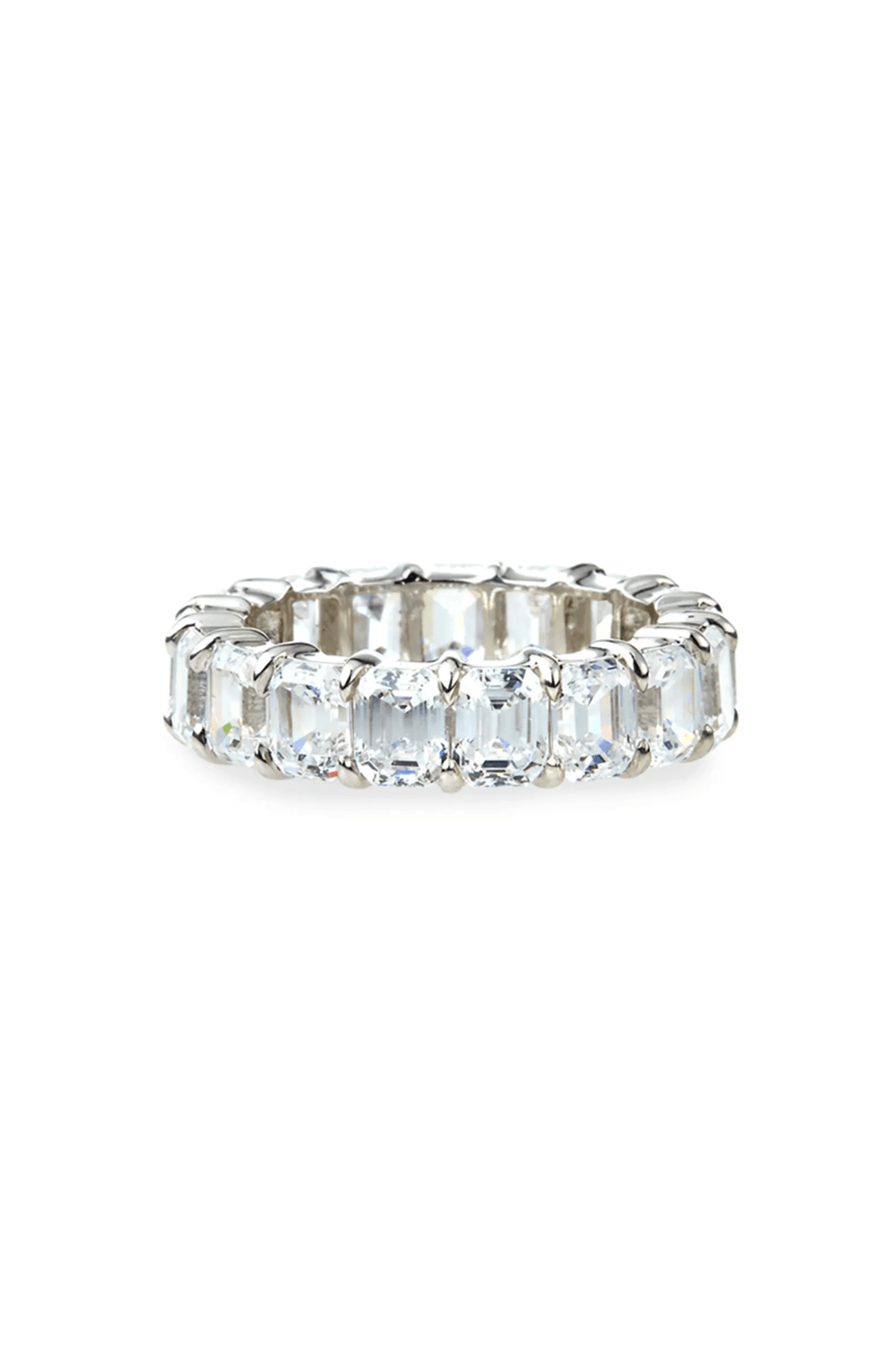 Emerald Cut Eternity Band JEWELRYBOUTIQUERING FANTASIA by DESERIO   