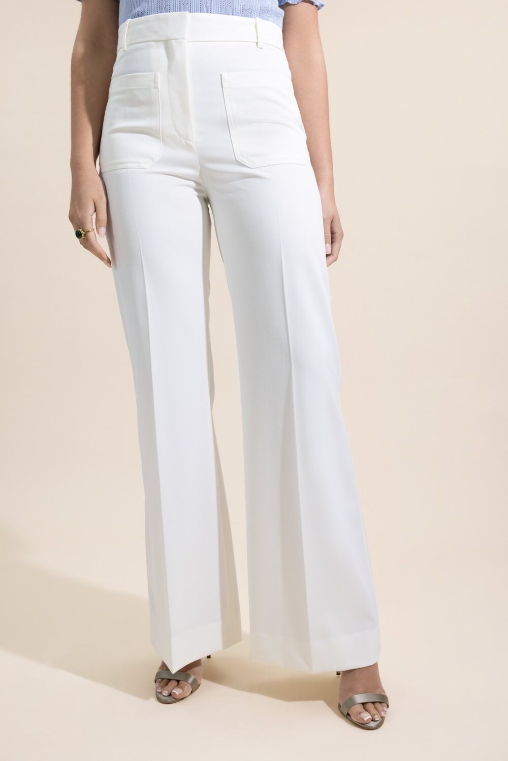 Alina Trouser-CREAM-4-CLOTHINGPANTWIDE LEG-VICTORIA BECKHAM