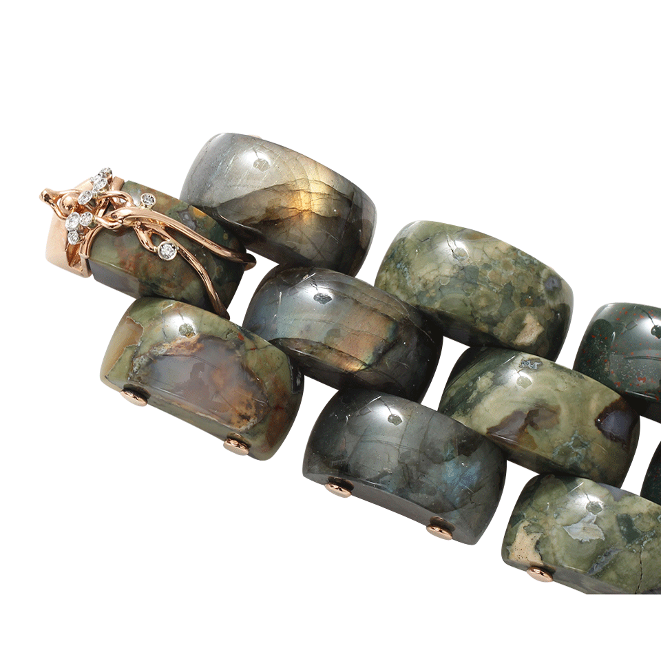 FEDERICA RETTORE-Alba Panthere Bracelet-ROSE GOLD