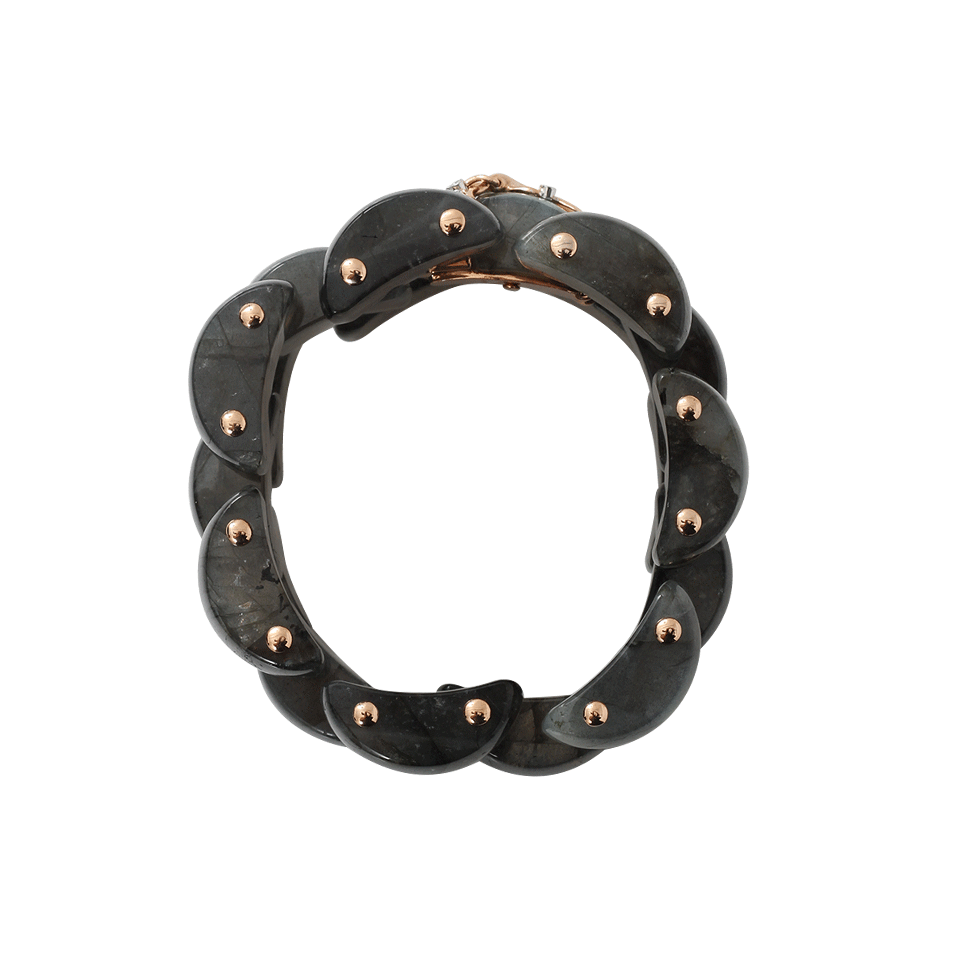 FEDERICA RETTORE-Alba Panthere Labradorite Bracelet-ROSE GOLD