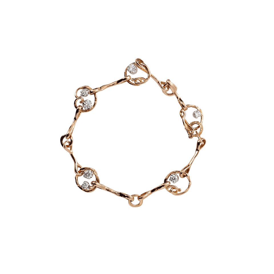 FEDERICA RETTORE-Nodi D'Amore Bracelet-ROSE GOLD
