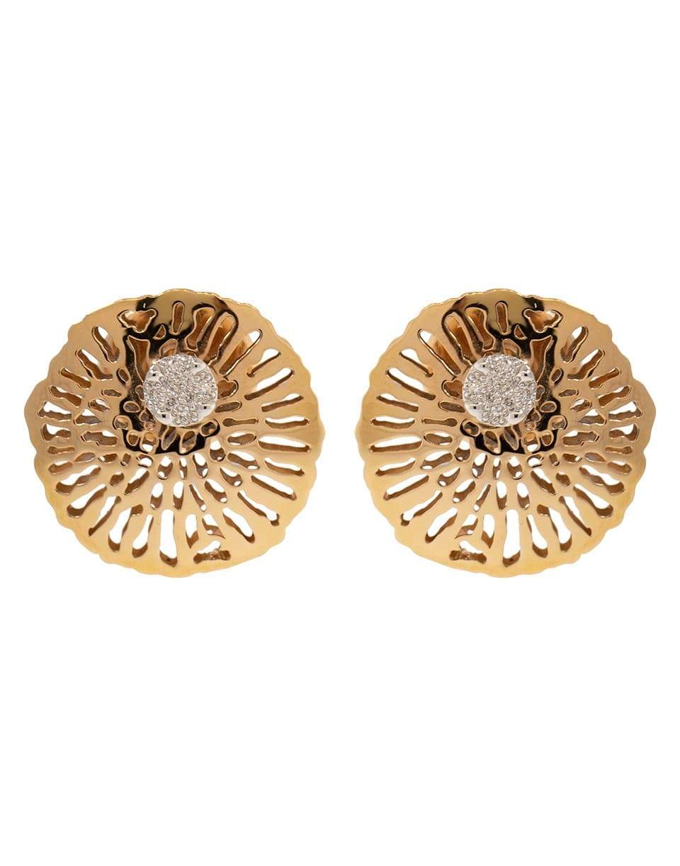 FEDERICA RETTORE-Gorgonia Diamond Earrings-ROSE GOLD