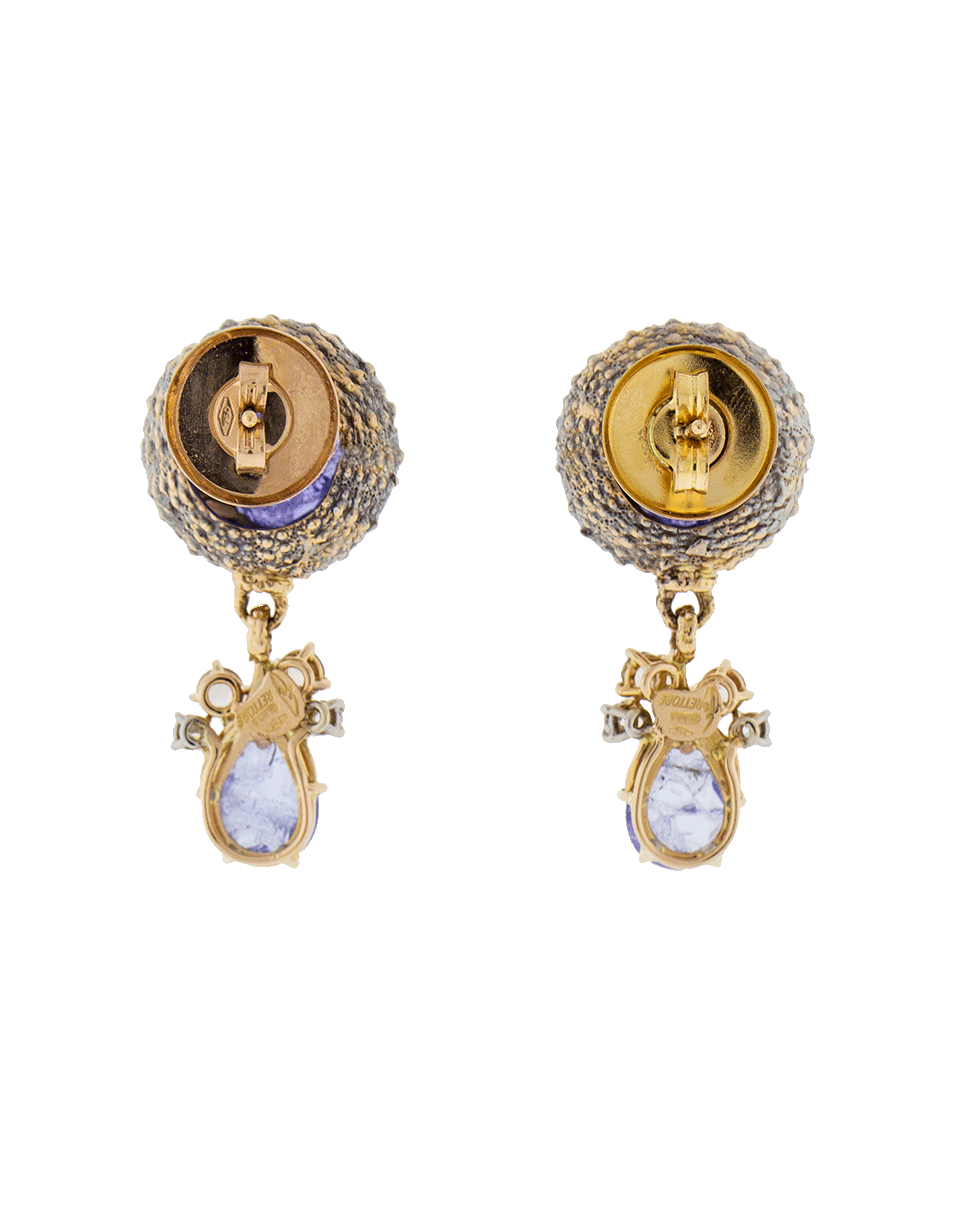 FEDERICA RETTORE-Tanzanite Earrings-ROSE GOLD