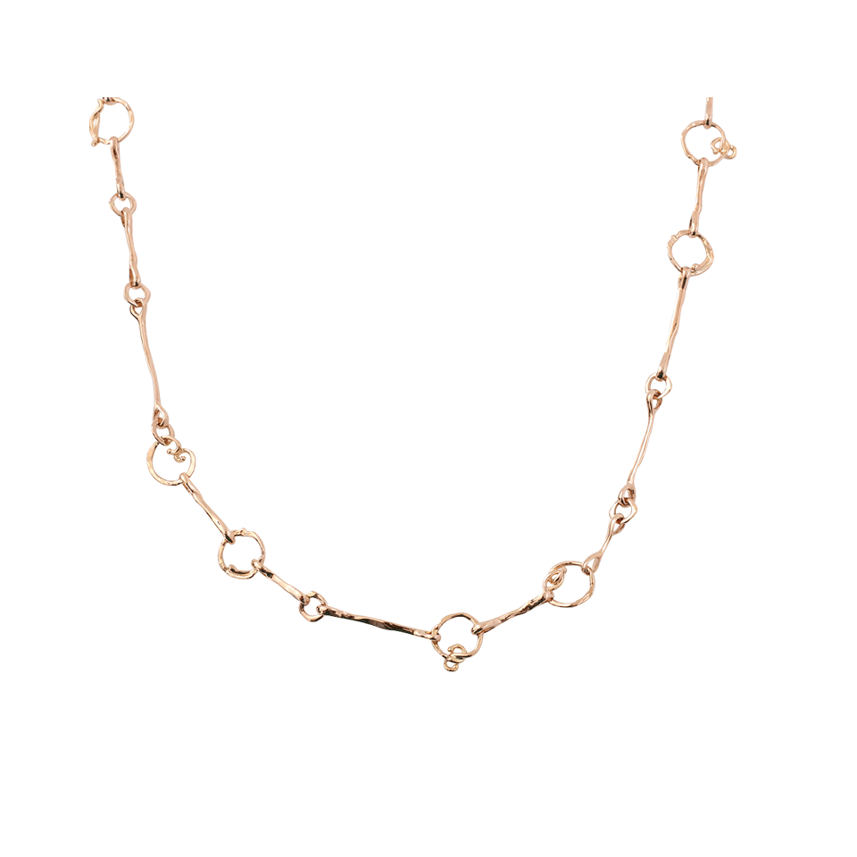 FEDERICA RETTORE-Nodi Di Amore Chain Necklace-ROSE GOLD