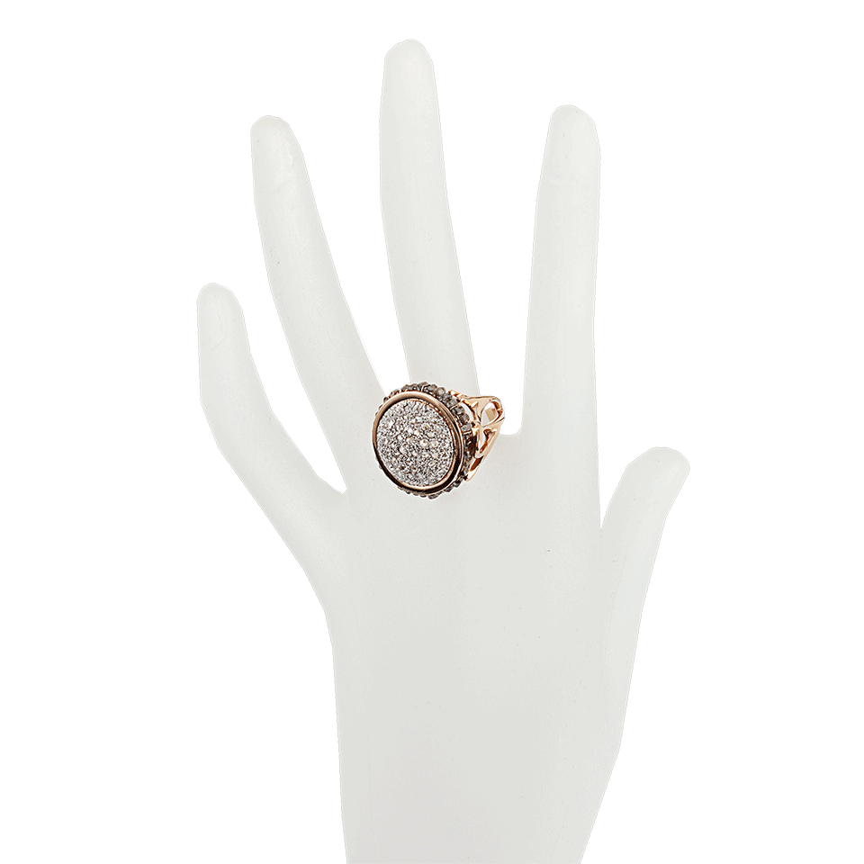 FEDERICA RETTORE-One of a Kind Pave Diamond Ring-R GOLD