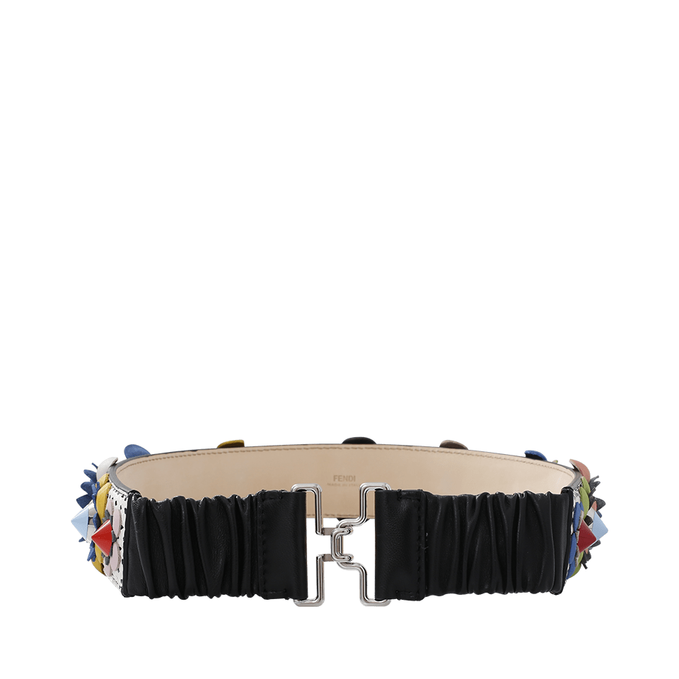 FENDI-Floral Snake Belt-