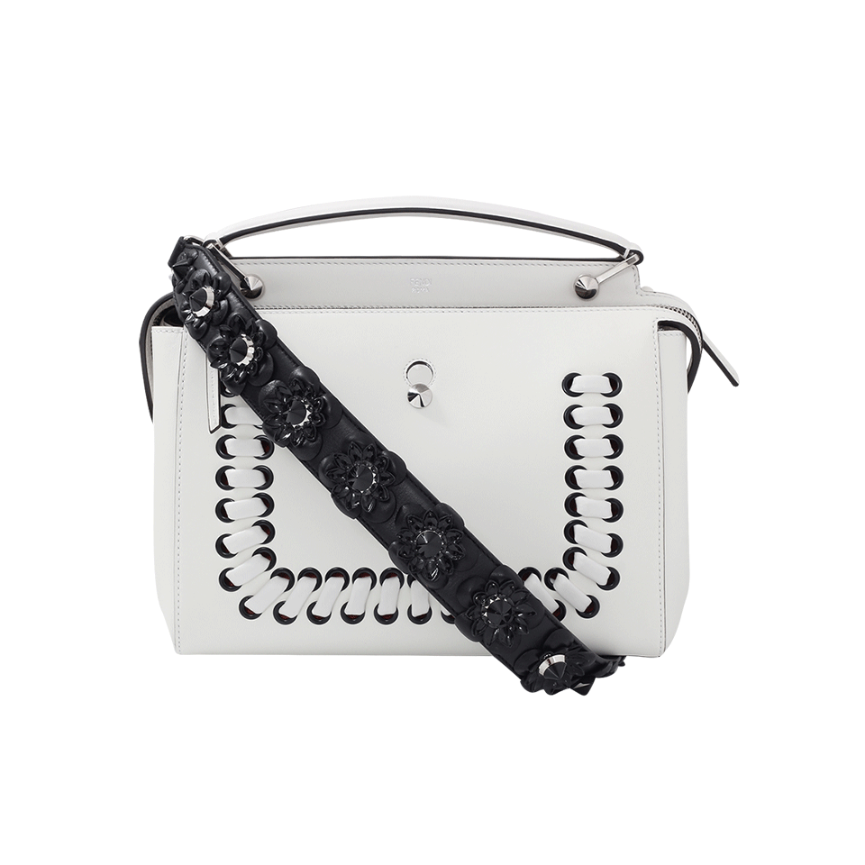 FENDI-Floral Strap You-BLACK