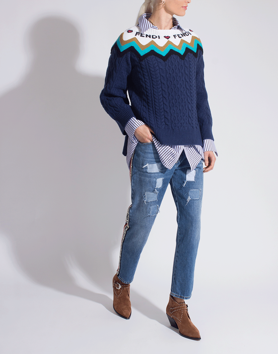 FENDI-Heartbeat Sweater-MUFFIN