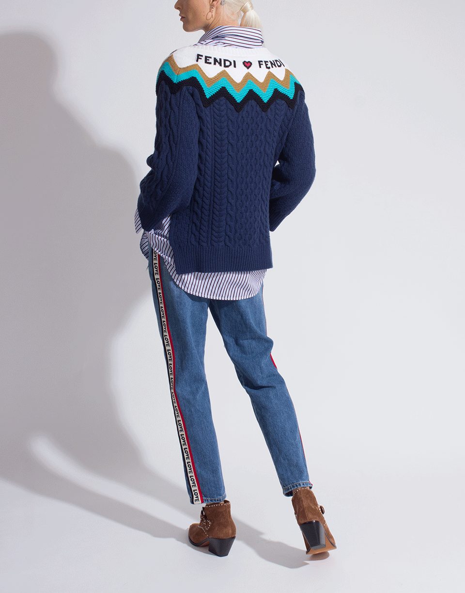 FENDI-Heartbeat Sweater-MUFFIN