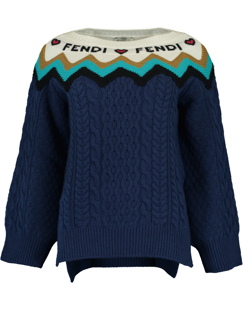 FENDI-Heartbeat Sweater-MUFFIN