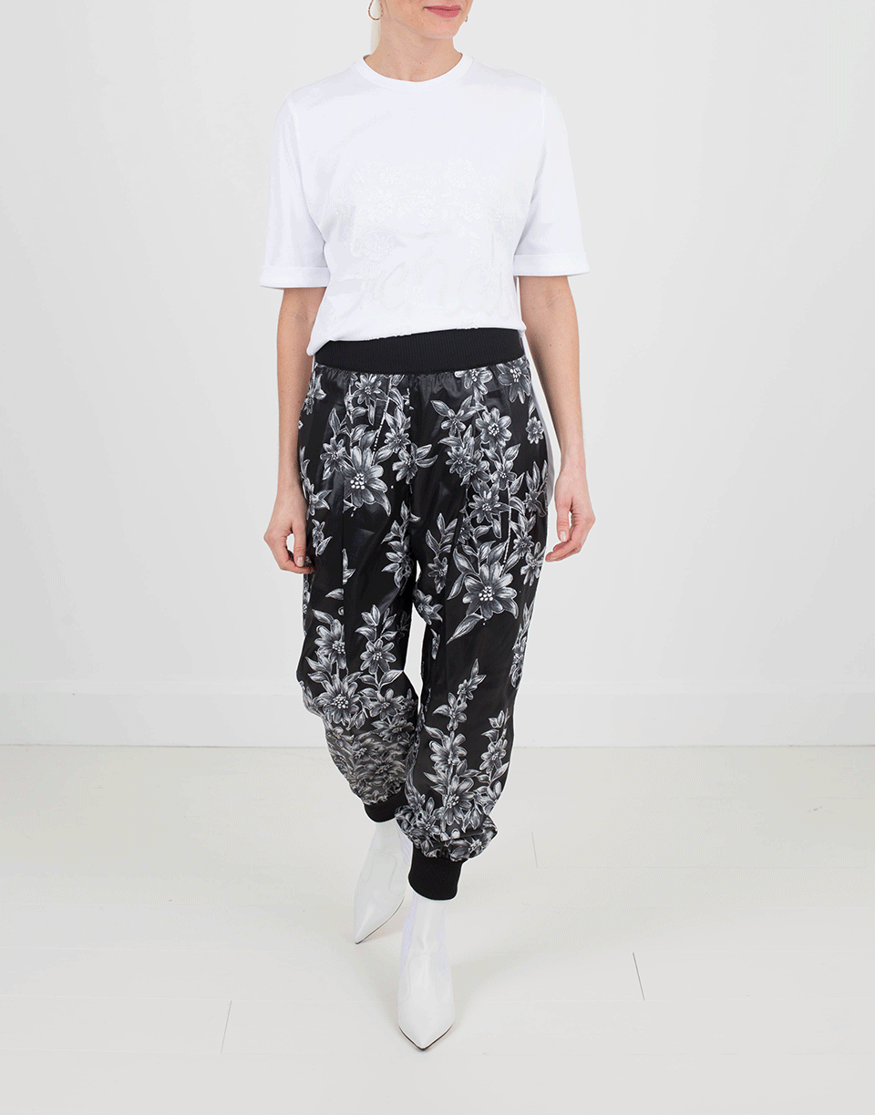 FENDI-Hilo Sequin Embroidered Tee-