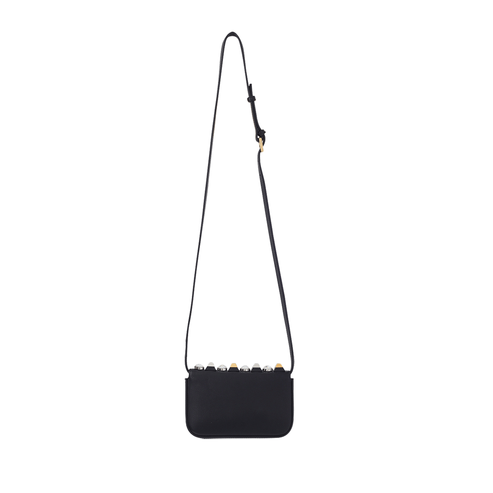 FENDI-Mini 3Baguette-BLK/GLD