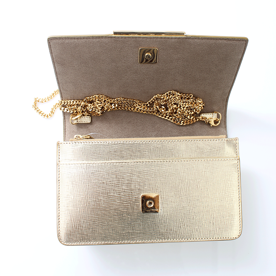 FENDI-Tube Wallet-LT GOLD