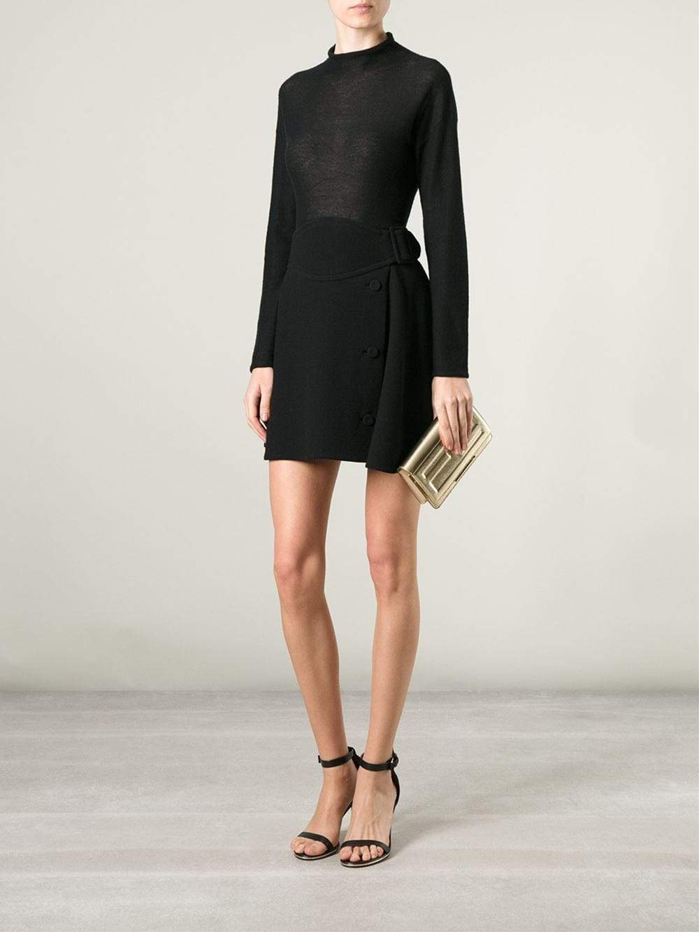 FENDI-Tube Wallet-LT GOLD