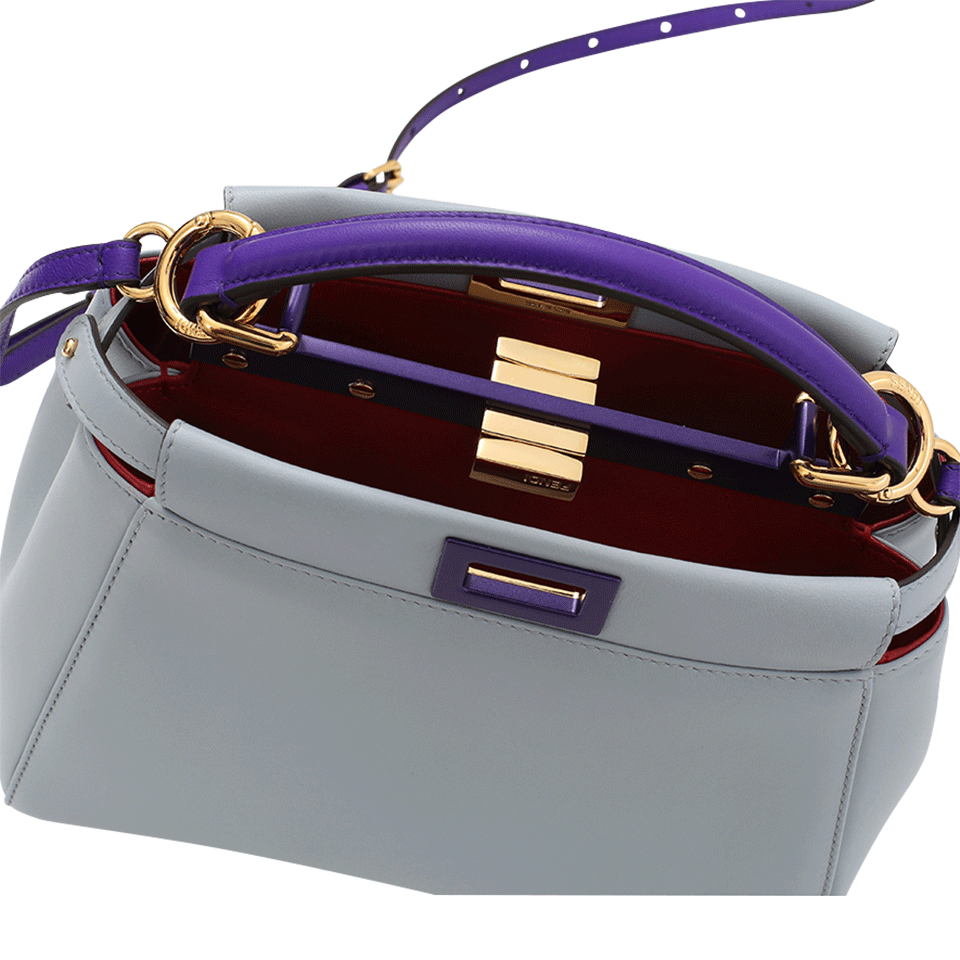 FENDI-Peekaboo Mini-LT. BLUE