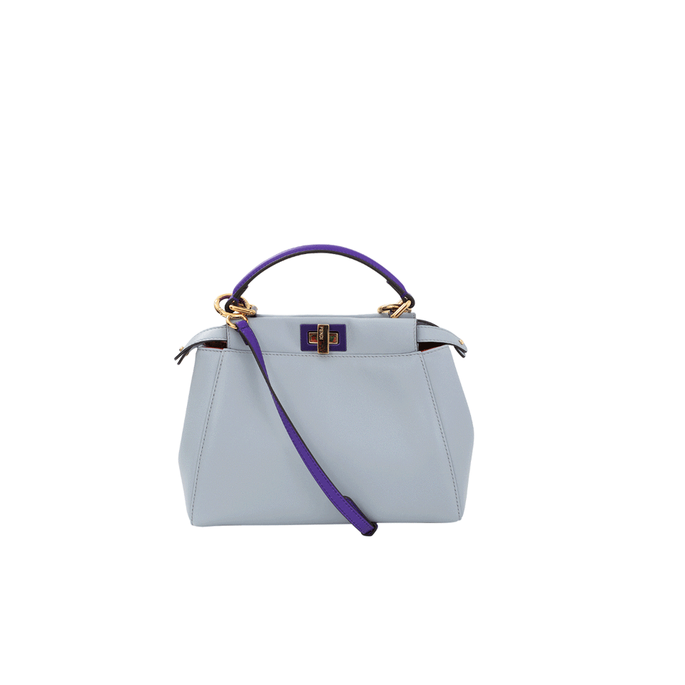 FENDI-Peekaboo Mini-LT. BLUE
