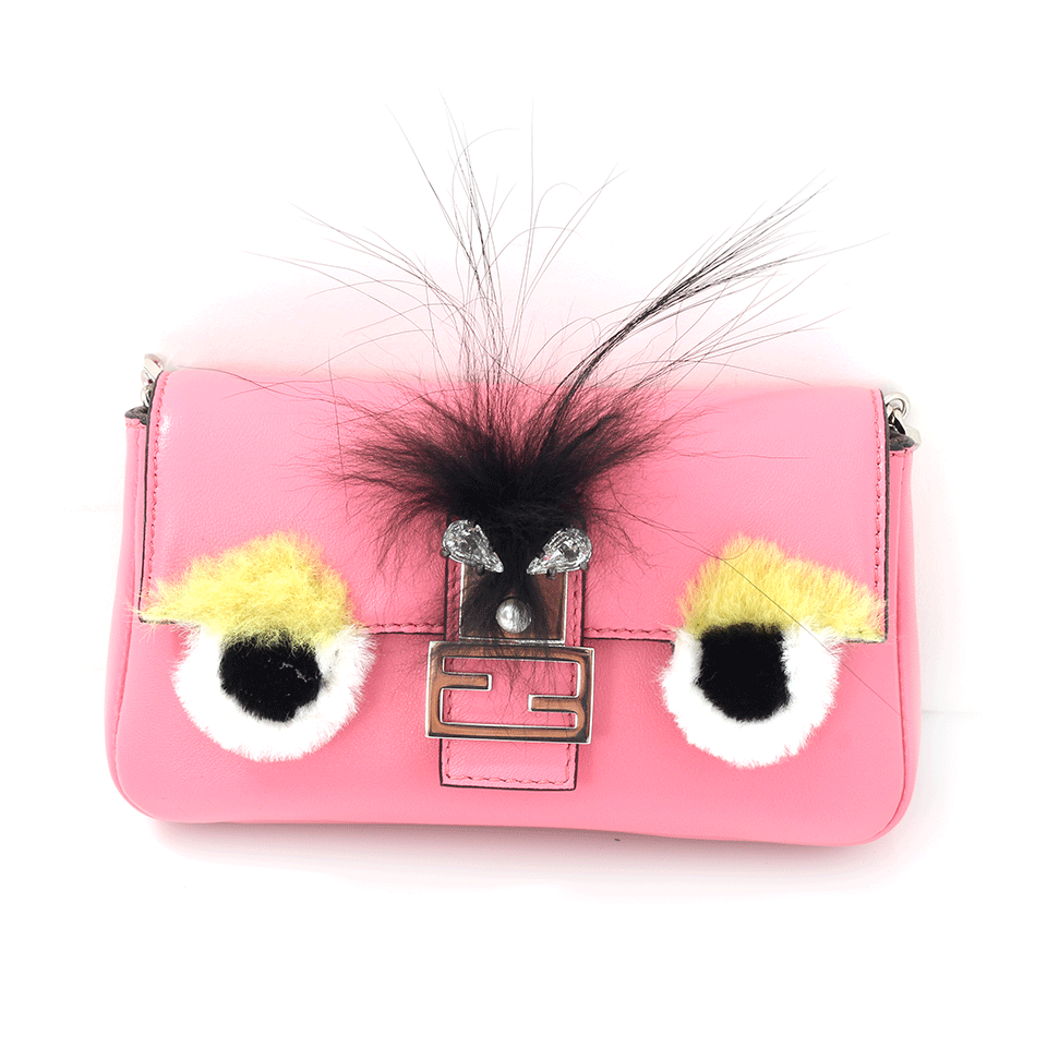 FENDI-Micro Bugs Baguette-PINK