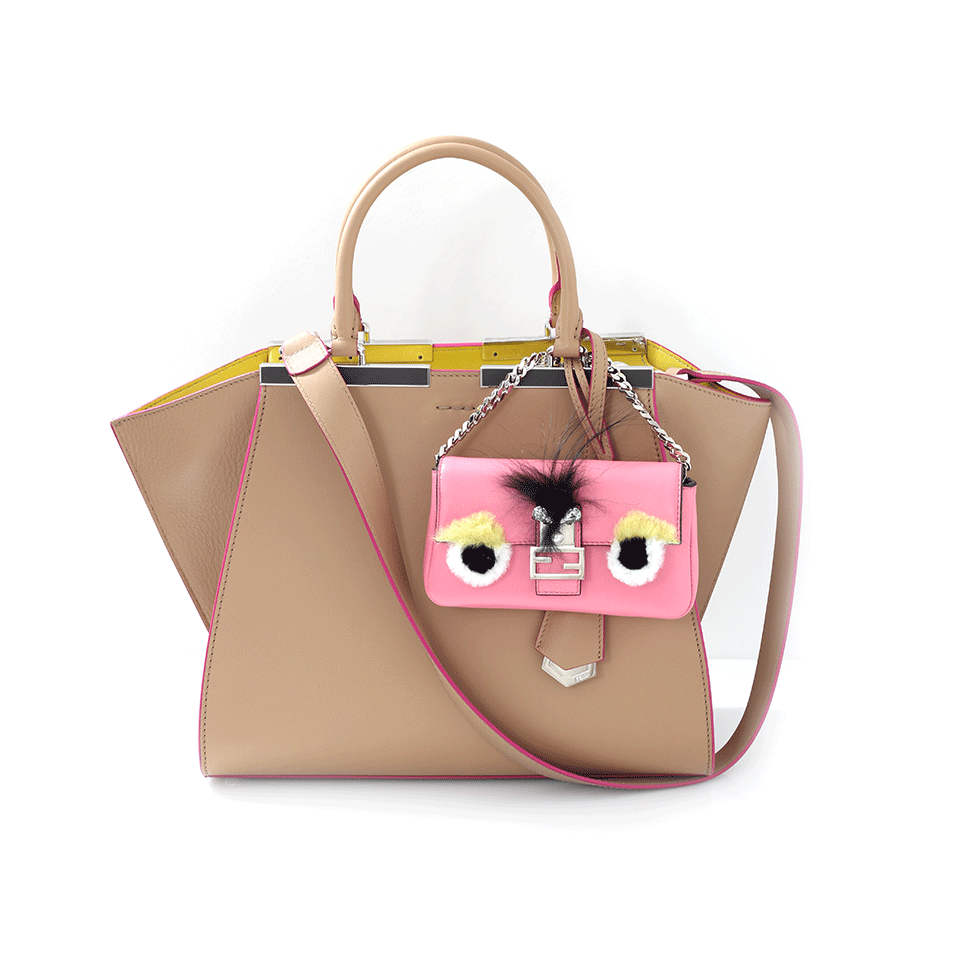 FENDI-Micro Bugs Baguette-PINK