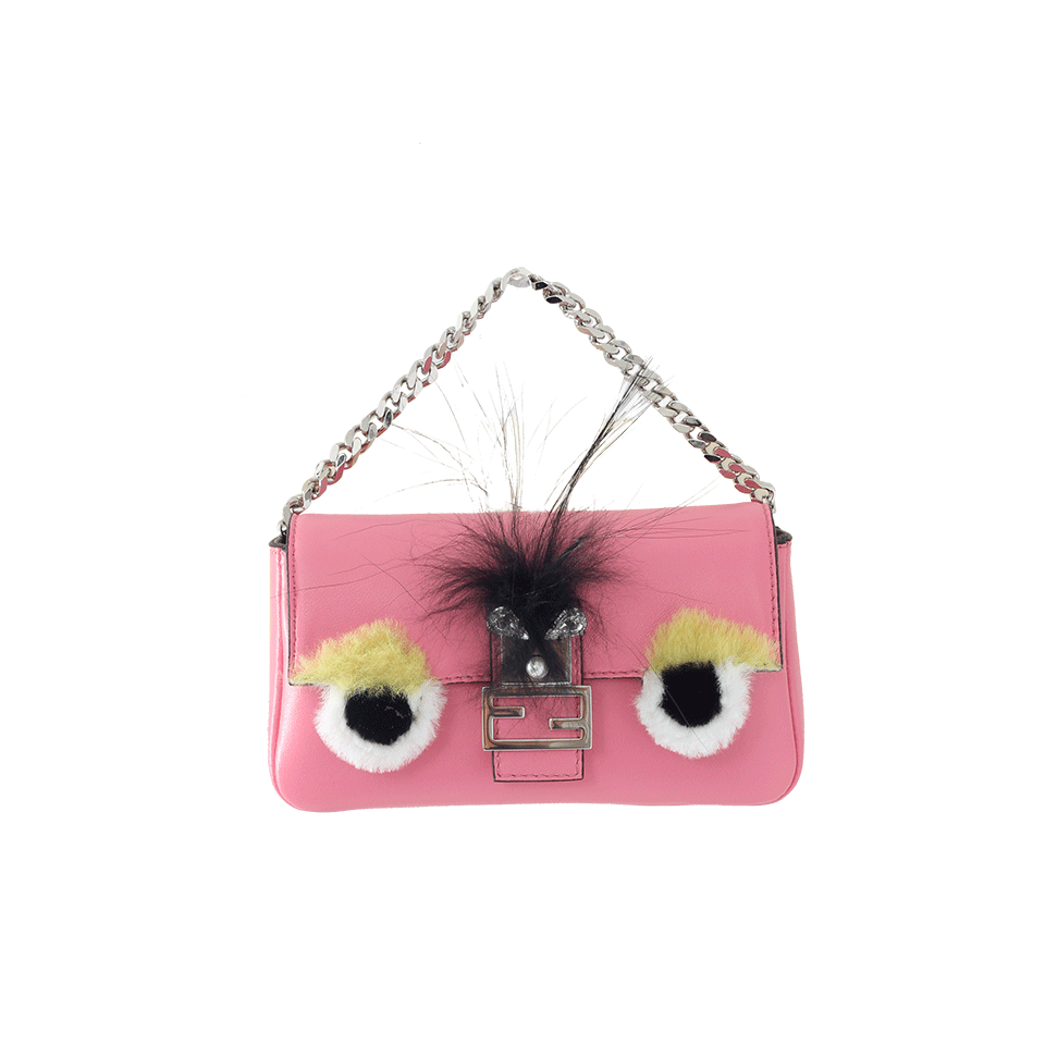 FENDI-Micro Bugs Baguette-PINK