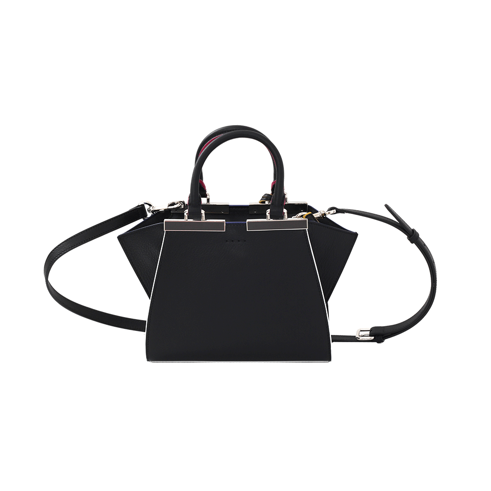 FENDI-3Jours Mini Shopper-BLACK