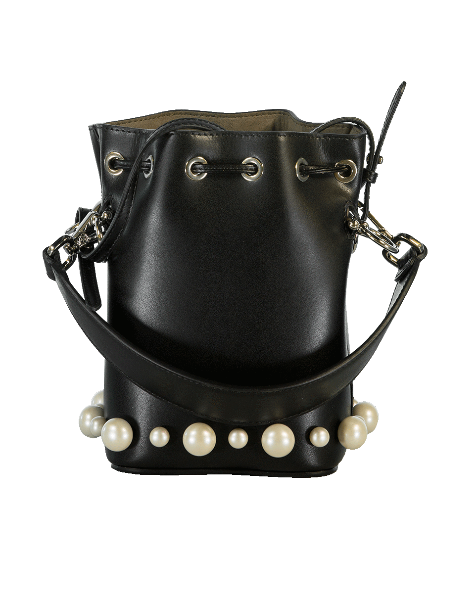 FENDI-Mon Tresor Mini Bucket Bag-BLACK