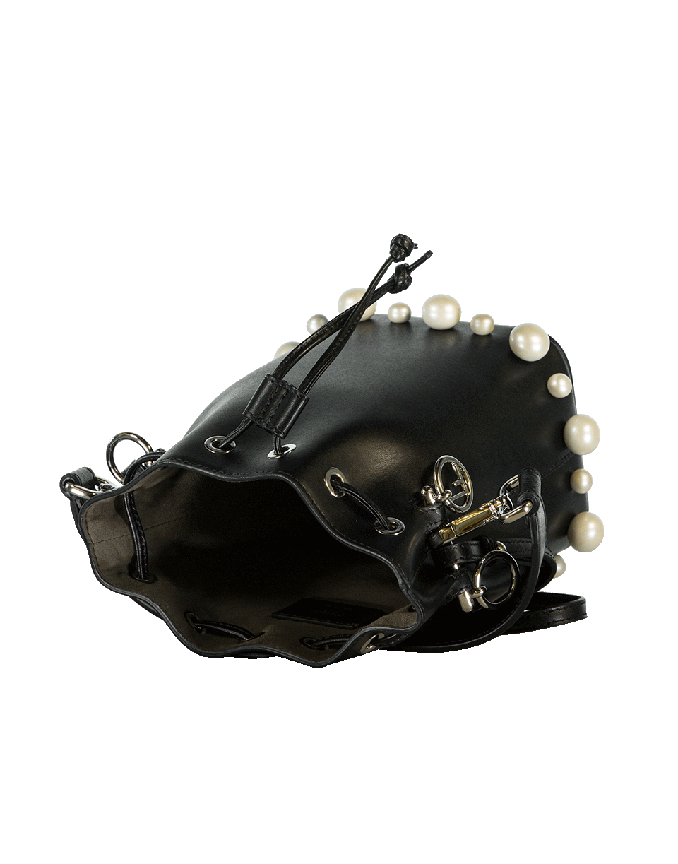 FENDI-Mon Tresor Mini Bucket Bag-BLACK