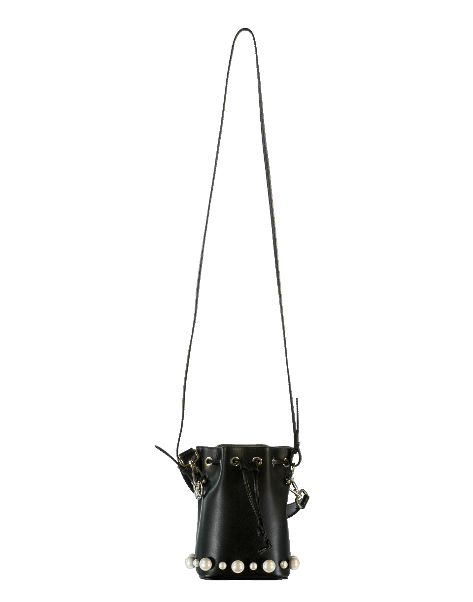 FENDI-Mon Tresor Mini Bucket Bag-BLACK