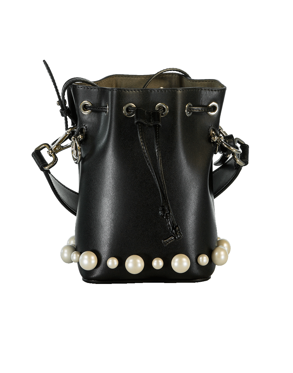 FENDI-Mon Tresor Mini Bucket Bag-BLACK