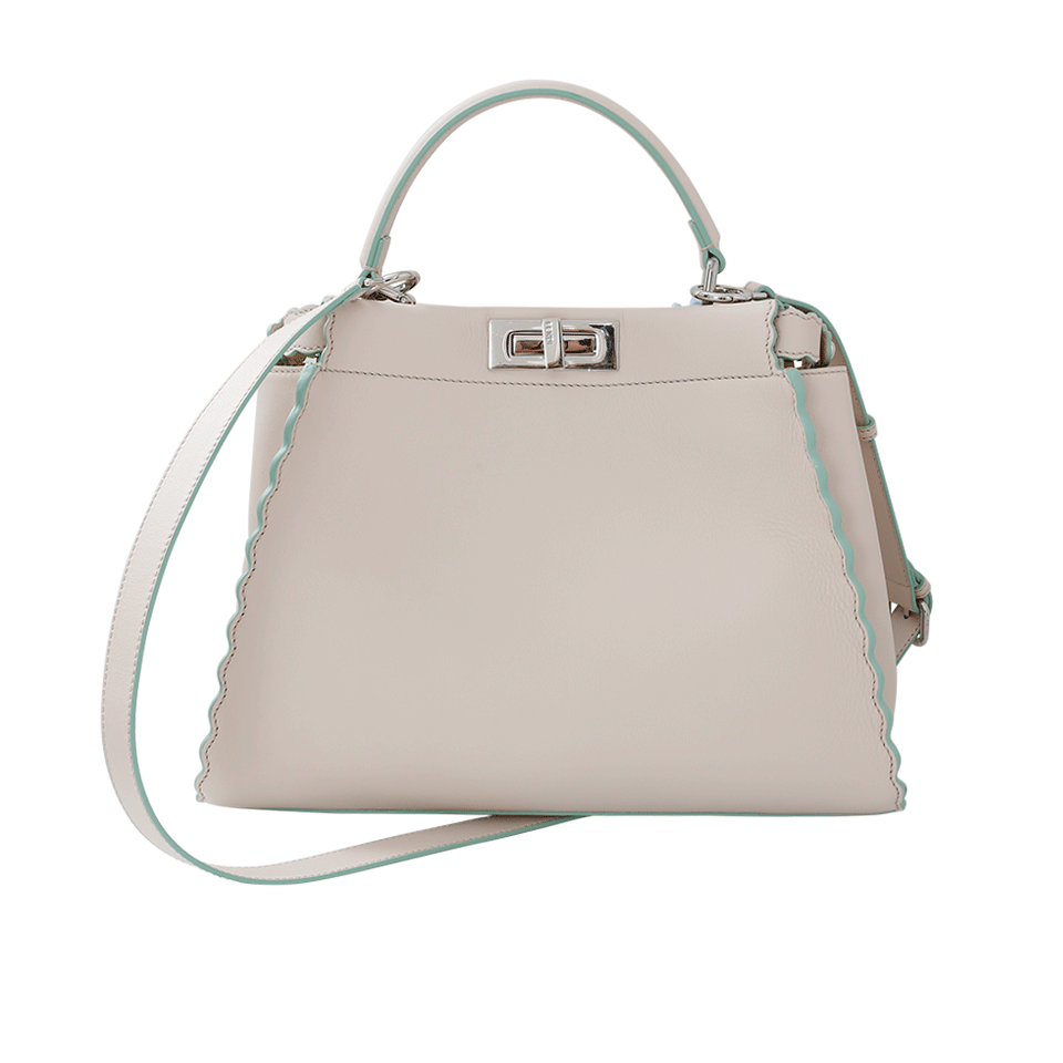 FENDI-Embroidered Peekaboo-CAMELIA