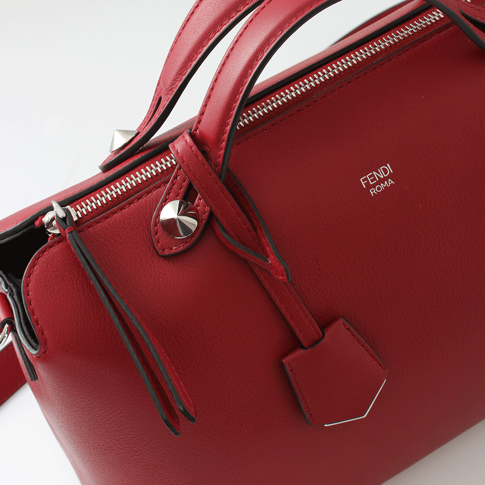 FENDI-By The Way Bauletto Grande-CHERRY