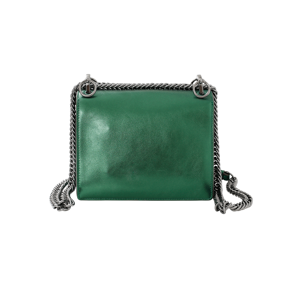 FENDI-Metallic Mini Kan I-EMERALD