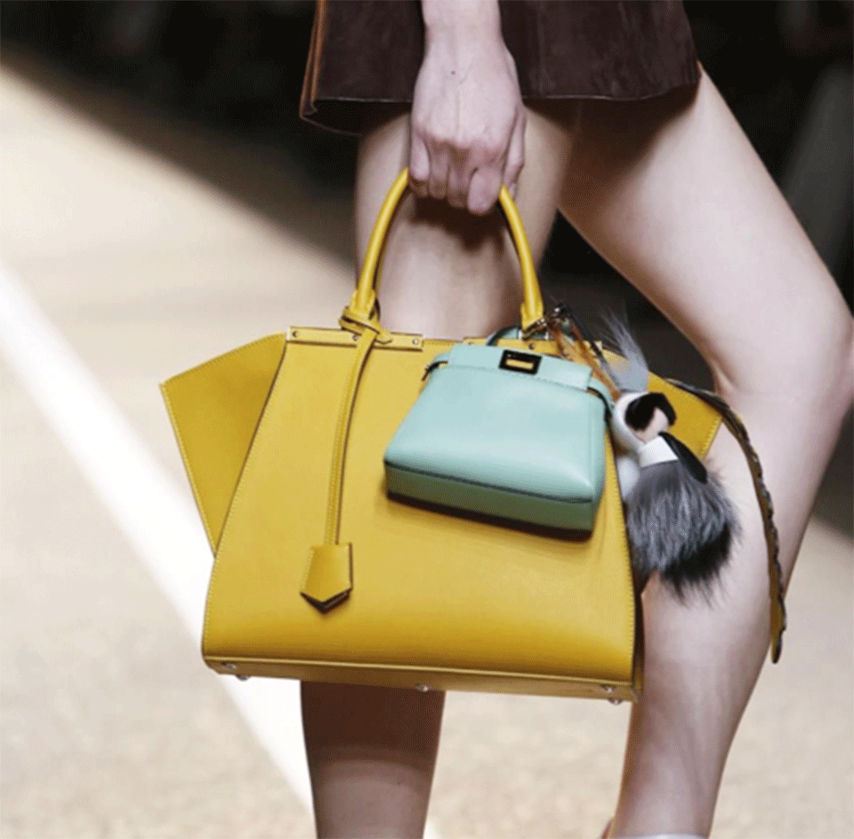 FENDI-Micro Peekaboo-GREEN