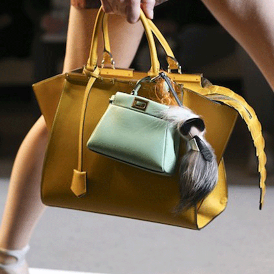 FENDI-Micro Peekaboo-GREEN