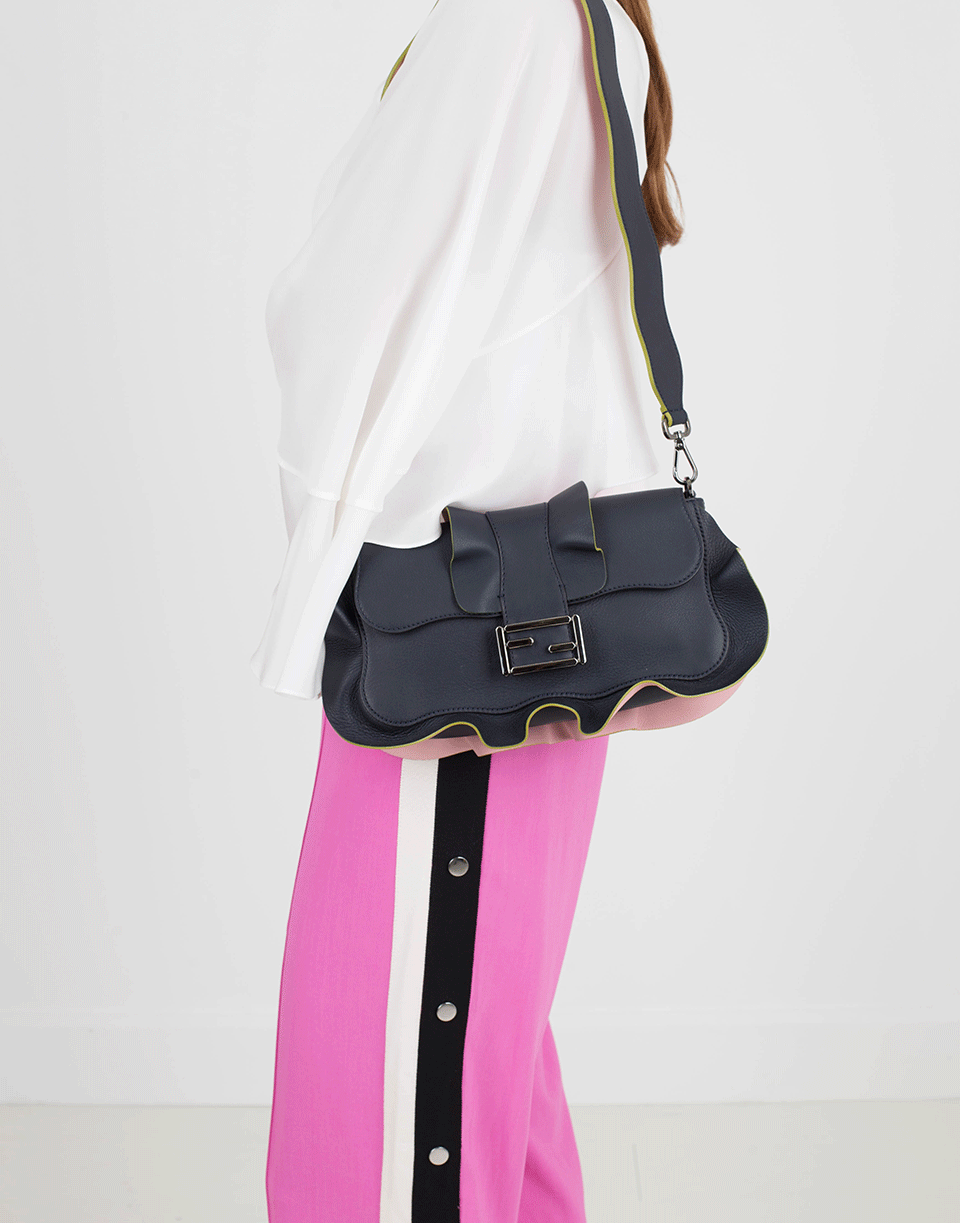 FENDI-Bicolor Waves Baguette-NIGHT
