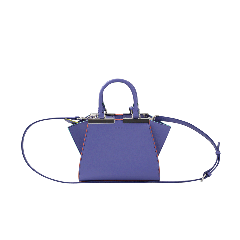 FENDI-3Jours Mini Shopper-PURPLE